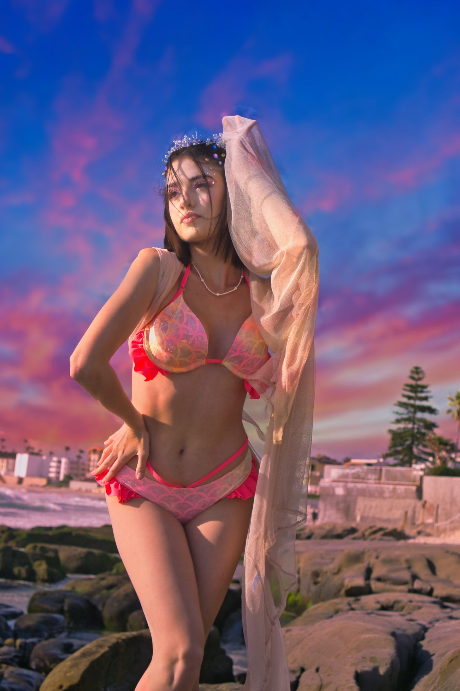 Coral Nymph Push-Up BRA | CALYPSO - Image 11
