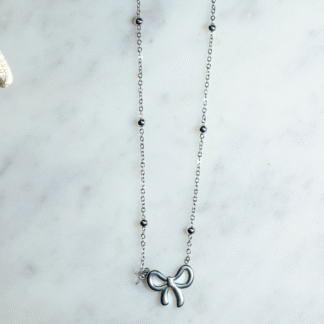Collar triple plata mo?o