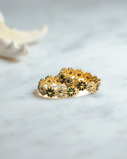 Colorful Flower Ring