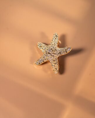 Metallic Starfish Hair Pin | Hair Accessories
