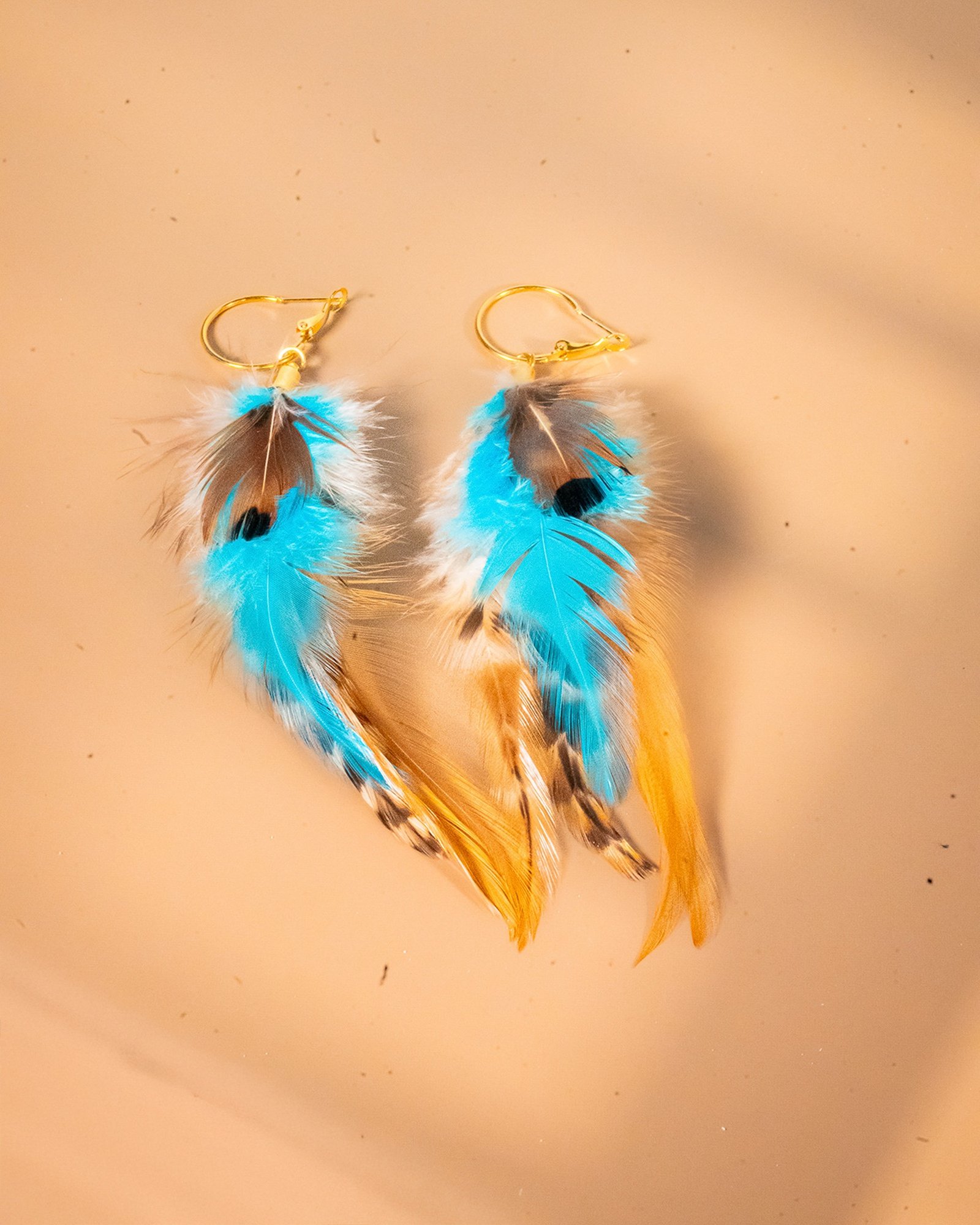 Ocean Feather Earrings | ACCESORIES