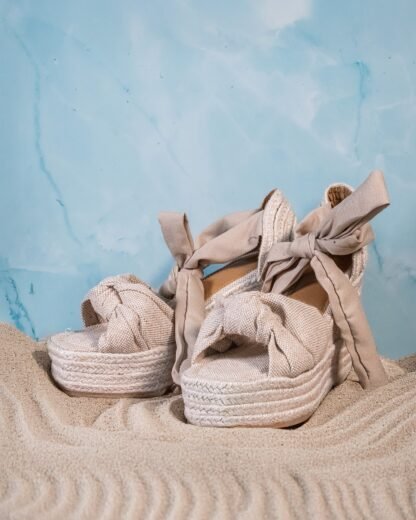 Ivory Horizon Wedge Espadrilles | Shoes