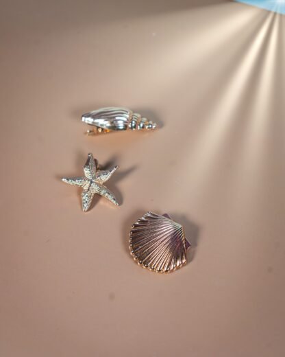 Golden Horizon Hair Clips | Accessories