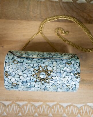 Sea Mosaic Mother-of-Pearl Purse | Bags