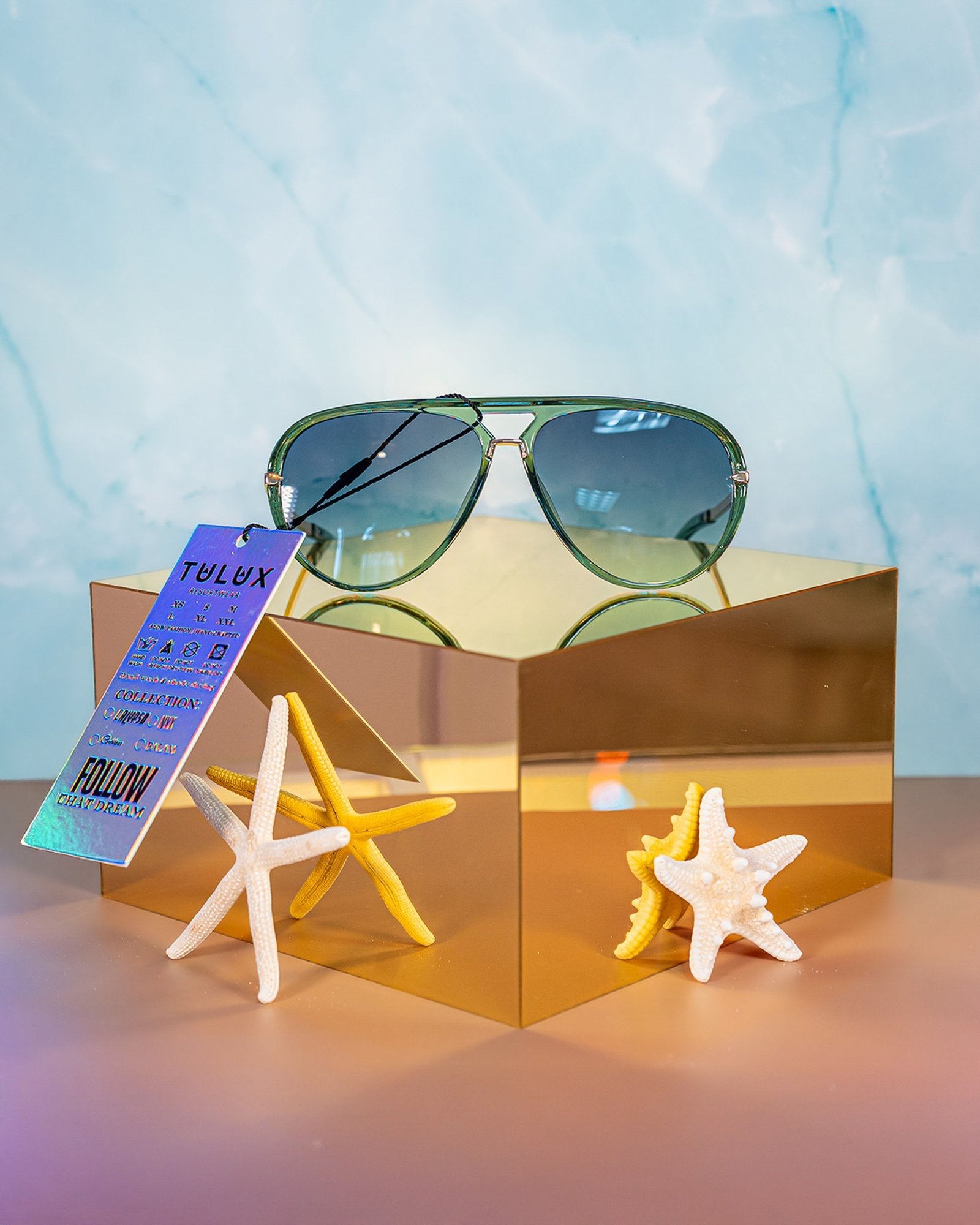 Olive Mirage Sunglasses | ACCESORIES