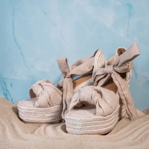 Ivory Horizon Wedge Espadrilles | SHOES