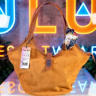 Moon Glow Suede Bag | ACCESSORIES