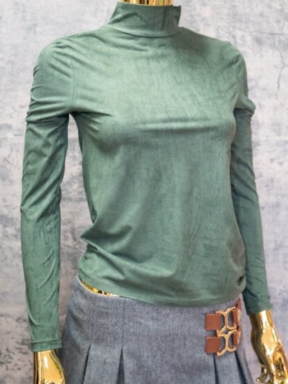 Green Forest Long-Sleeve Top | Resort Wear