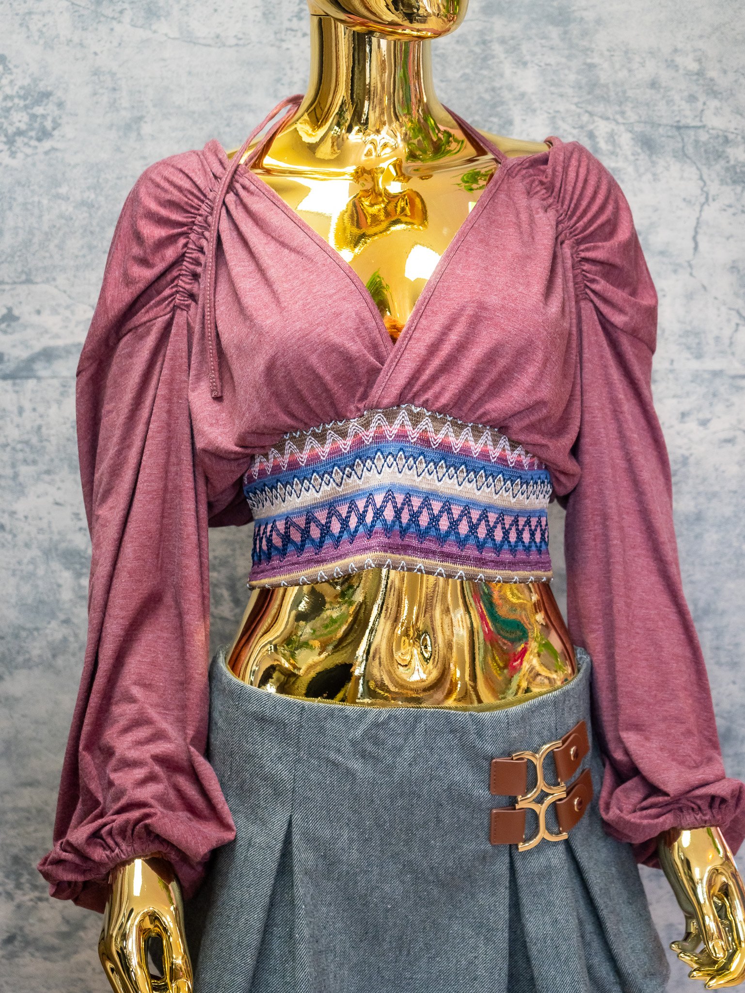 Olive Whisper blouse | RESORT WEAR