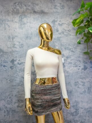 Cream Slim Sand Resort Top