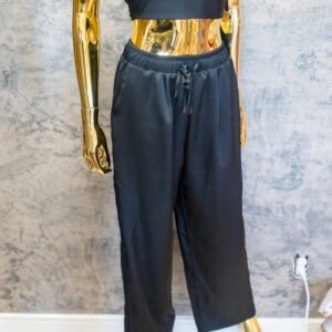 Black dune trousers/bottom | RESORT WEAR