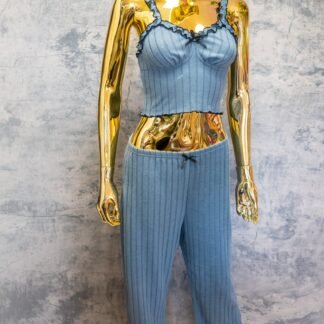 Blue autumn bottom pajama | RESORT WEAR