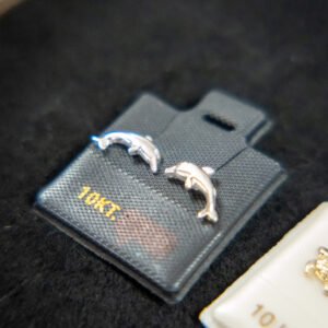 Silver Dolphin Earrings