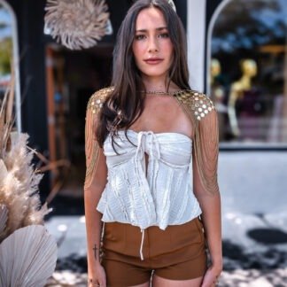 Rustic slim fit short