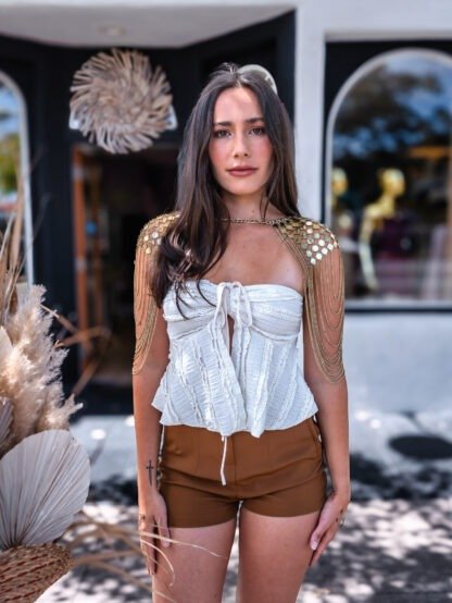Rustic Slim-Fit Shorts | Resort Wear