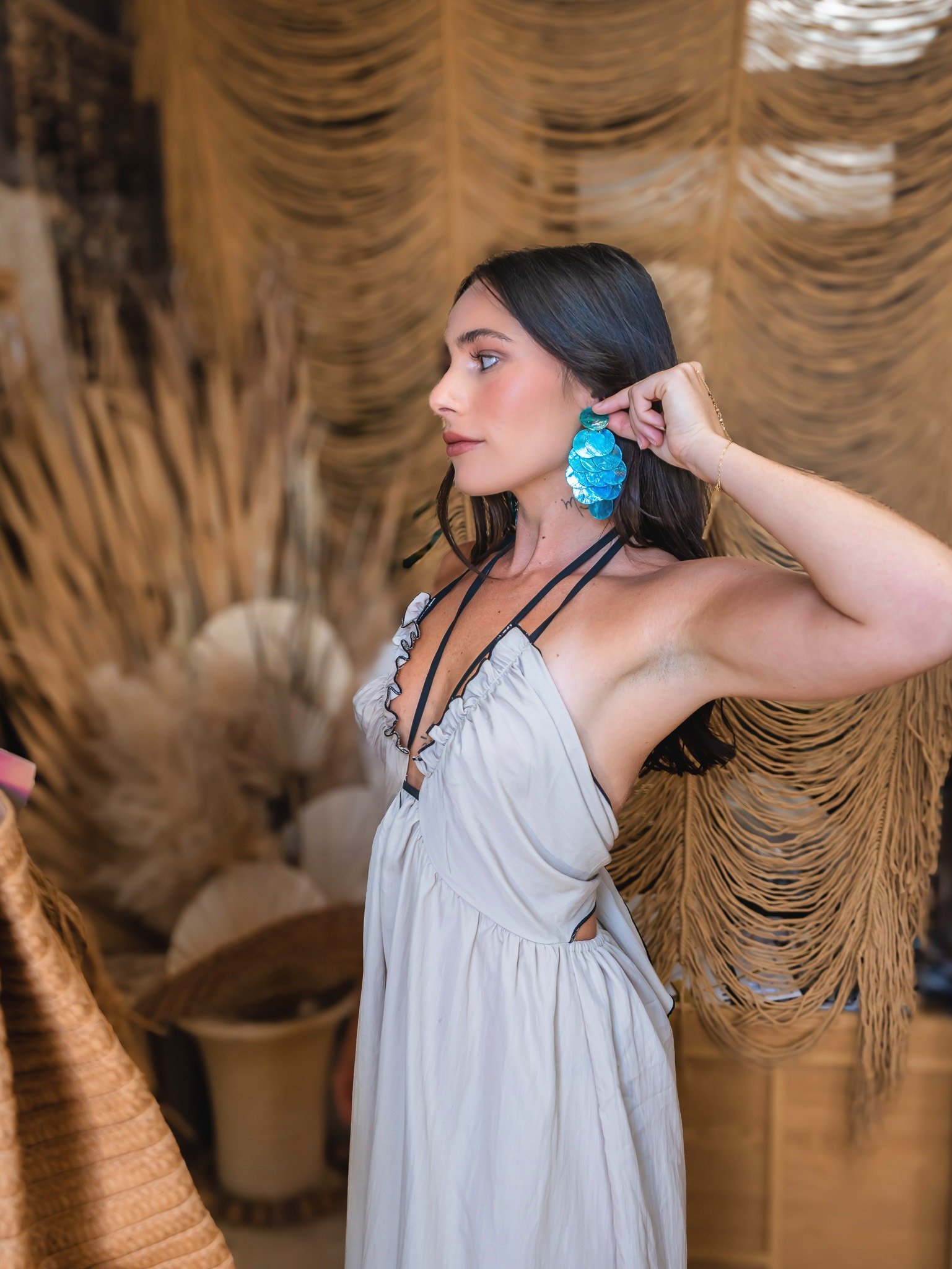 Mocha Tide dress | RESORT WEAR - Image 4