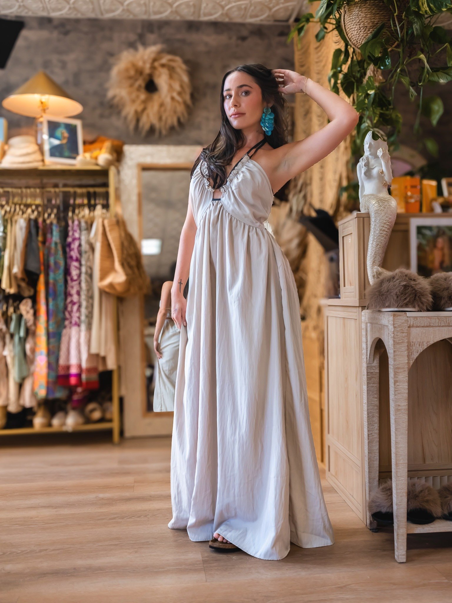 Mocha Tide dress | RESORT WEAR
