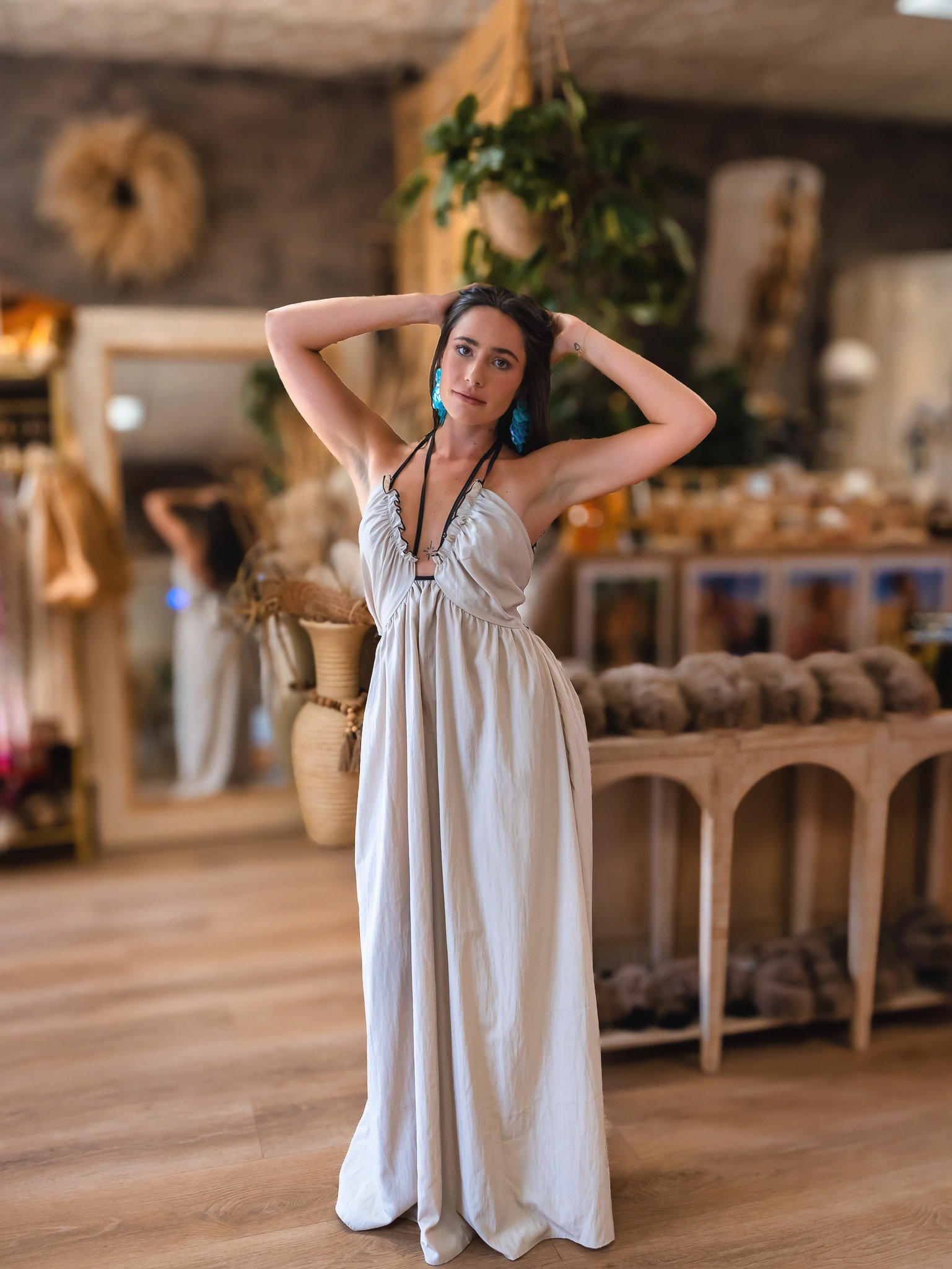 Mocha Tide dress | RESORT WEAR - Image 6