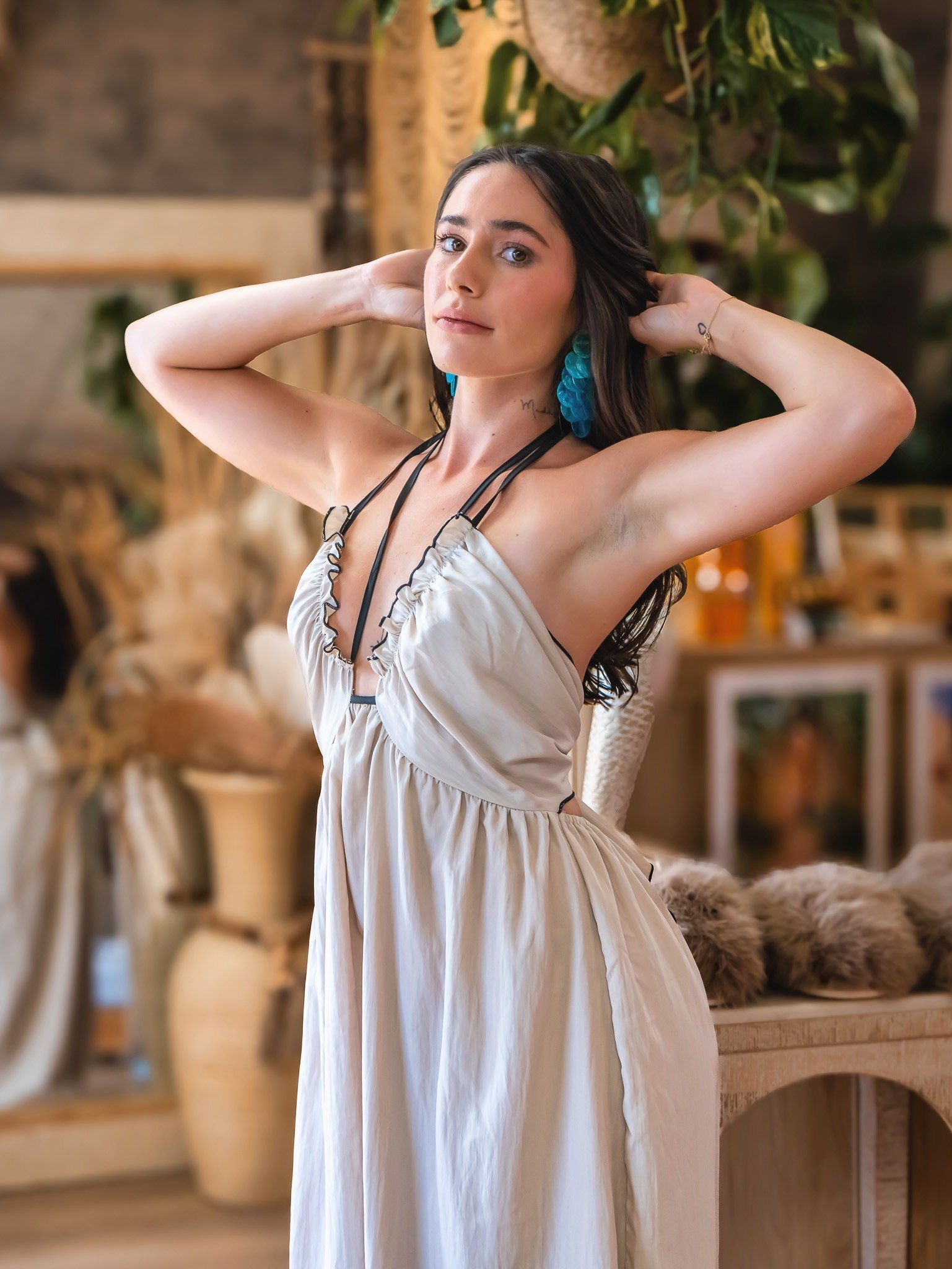Mocha Tide dress | RESORT WEAR - Image 7