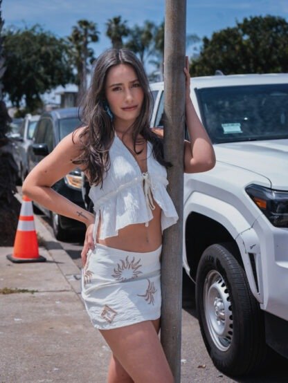 Tropic Poise Skirt | Resort Wear