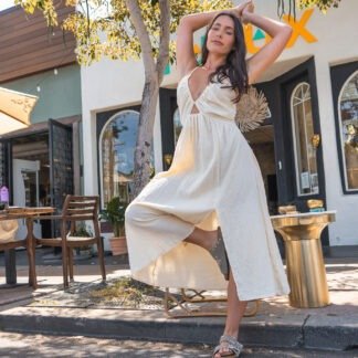Sunkissed Linen dress  | RESORT WEAR