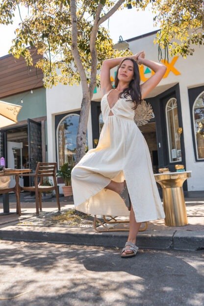 Sunkissed Linen Dress | Resort Wear