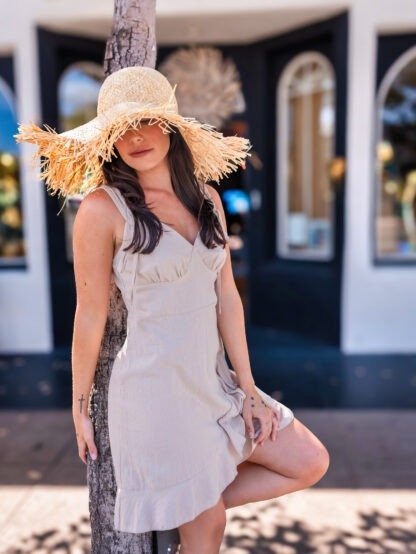 Celestial Bloom Resort Dress