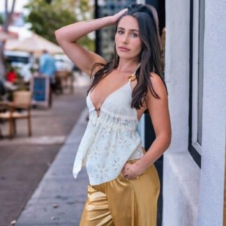 Golden Horizon blouse  | RESORT WEAR