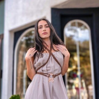 Suede belt one size | ACCESSORIES