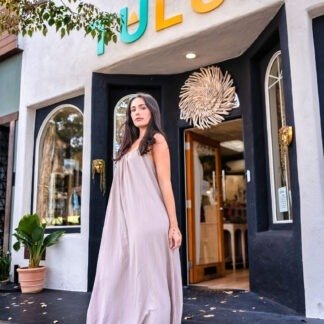 Dusty Rose Tale Dress | Resort Wear