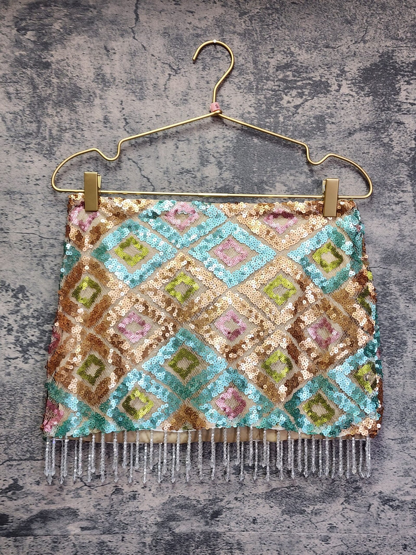 Pastel mosaic skirt (2)